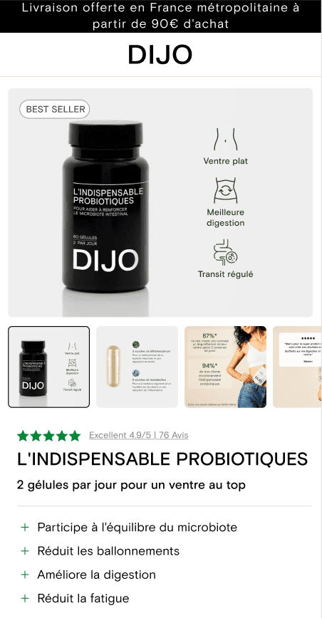 DIJO Probiotiques